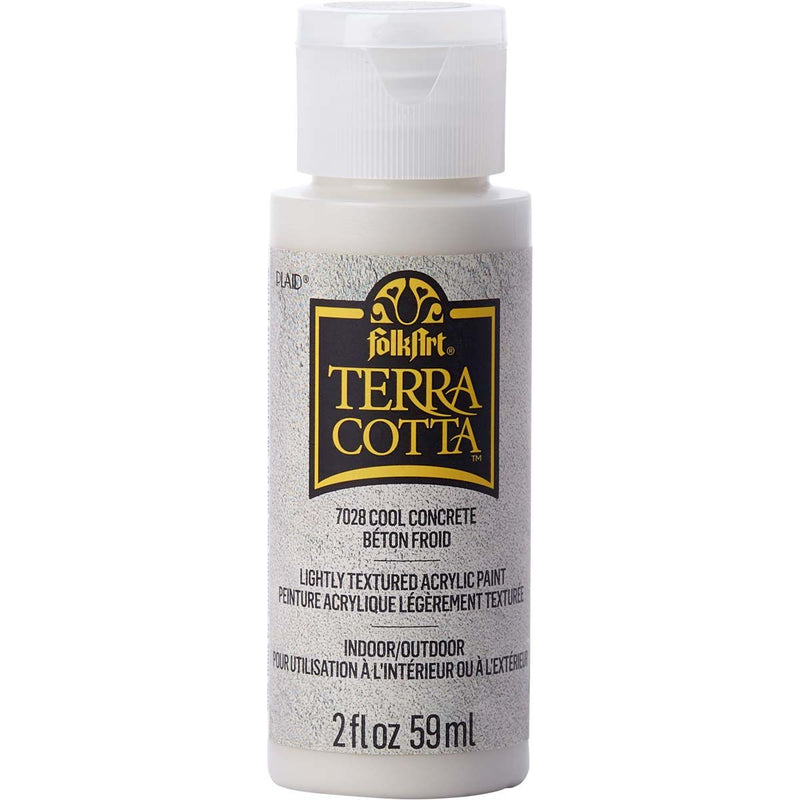 Afbeelding laden in galerijviewer, Folkart • terra cotta textured acrylic paint 59ml cool concrete
