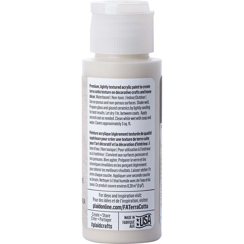 Afbeelding laden in galerijviewer, Folkart • terra cotta textured acrylic paint 59ml cool concrete
