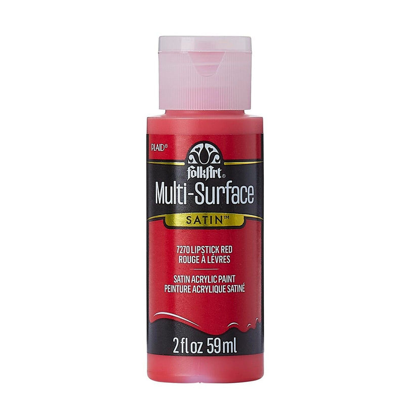 Afbeelding laden in galerijviewer, Folkart • multi-surface satin lipstick red 59ml
