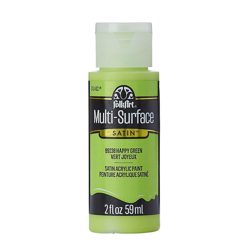 Afbeelding laden in galerijviewer, Folkart • multi-surface satin happy green 59ml
