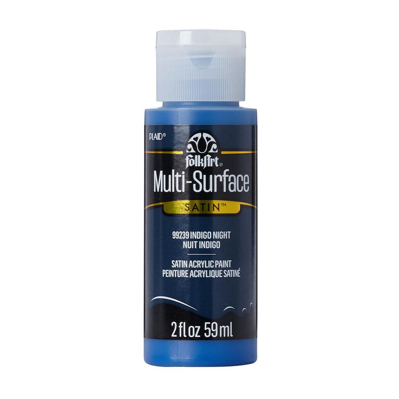 Afbeelding laden in galerijviewer, Folkart • multi-surface satin indigo night 59ml
