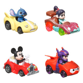 Afbeelding laden in galerijviewer, Disney hot wheels racevers 4 pack
