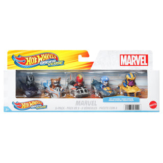 Afbeelding laden in galerijviewer, Hot wheels racevers marvel 5 pack
