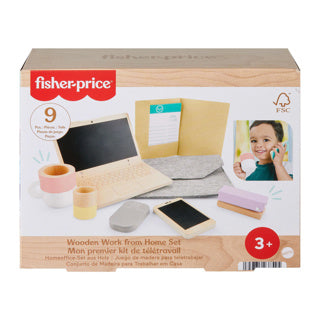 Afbeelding laden in galerijviewer, Fisher-price hout thuis werk set
