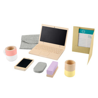 Afbeelding laden in galerijviewer, Fisher-price hout thuis werk set
