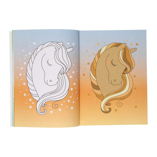 Mijn kleurboek - paarden en pony's a4 96 pagina's