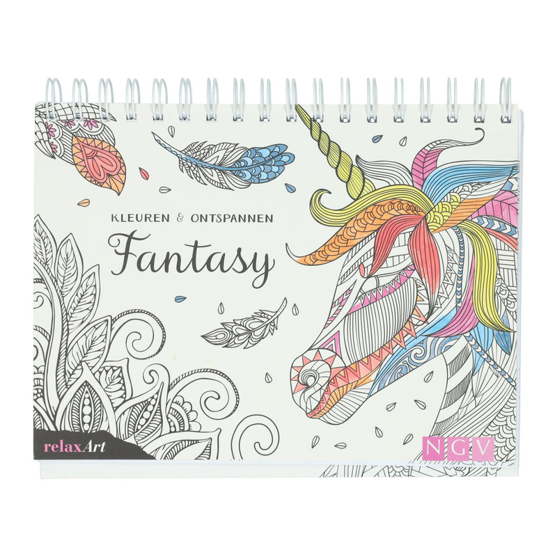 Afbeelding laden in galerijviewer, Mondikaarten fantasy kleuren en ontspannen - kleurboek
