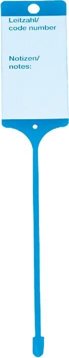 Eichner sleutelaanhanger key fob blue 100 piece pack
