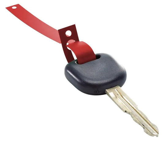 Eichner sleutelaanhanger key fob red 1000 pcs on roller