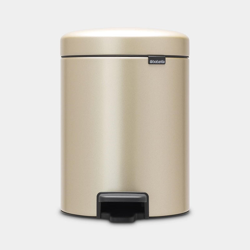 Afbeelding laden in galerijviewer, Brabantia pedaalemmer 5l metalic gold
