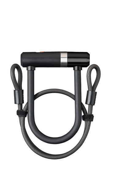 U-slot Newton UL met kabel 1000 x 8 mm zwart
