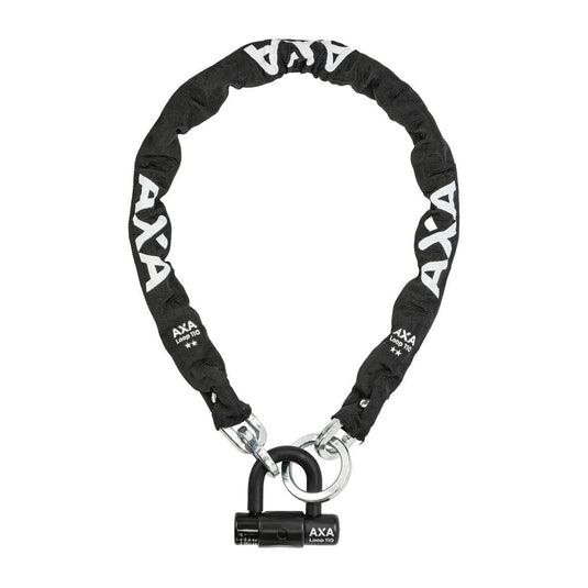Axa kettingslot loop 110 - zwart