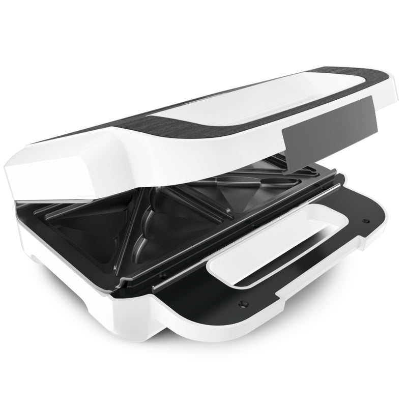 Afbeelding laden in galerijviewer, Tefal sw7011 snack xl sandwichmaker zilver wit
