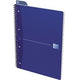 Collegeblok oxford a4 geruit blauw