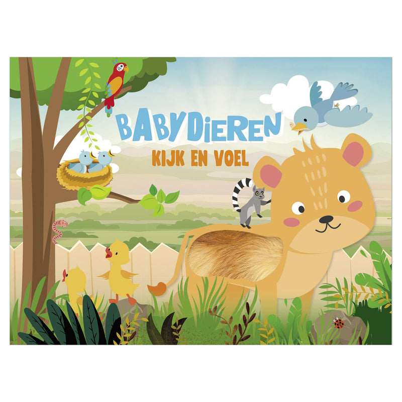 Afbeelding laden in galerijviewer, Lantaarn publishers kijk en voel - babydieren
