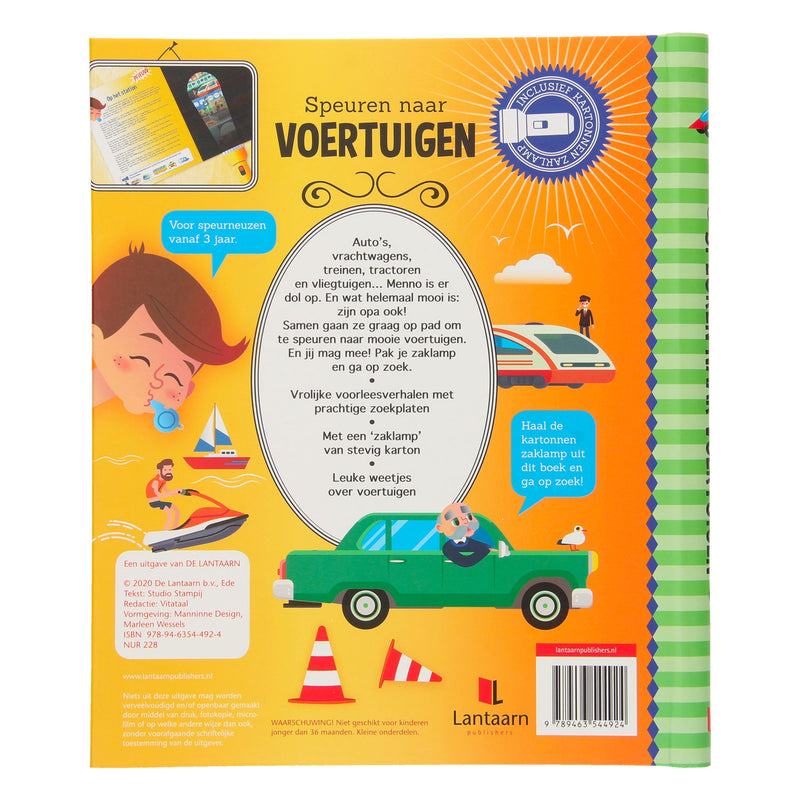 Afbeelding laden in galerijviewer, Speuren naar voertuigen + kartonnen zaklamp
