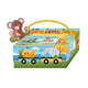 Lantaarn publishers boek en puzzeltrein babydieren