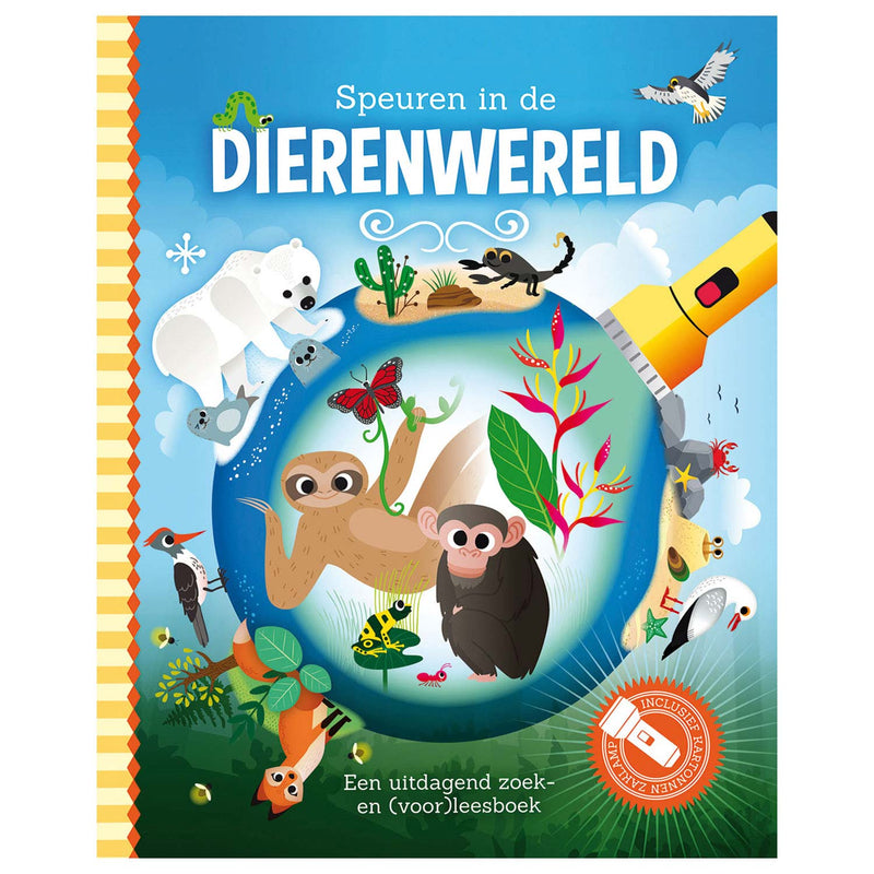 Afbeelding laden in galerijviewer, Speuren in de dierenwereld + kartonnen zaklamp
