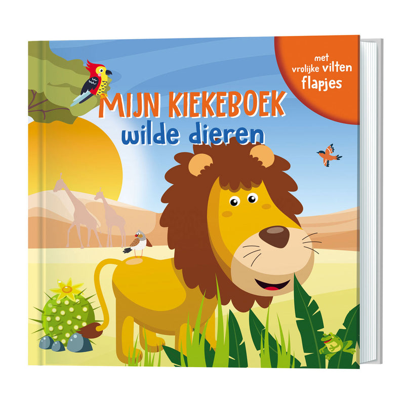 Afbeelding laden in galerijviewer, Lantaarn publishers mijn kiekeboek - wilde dieren
