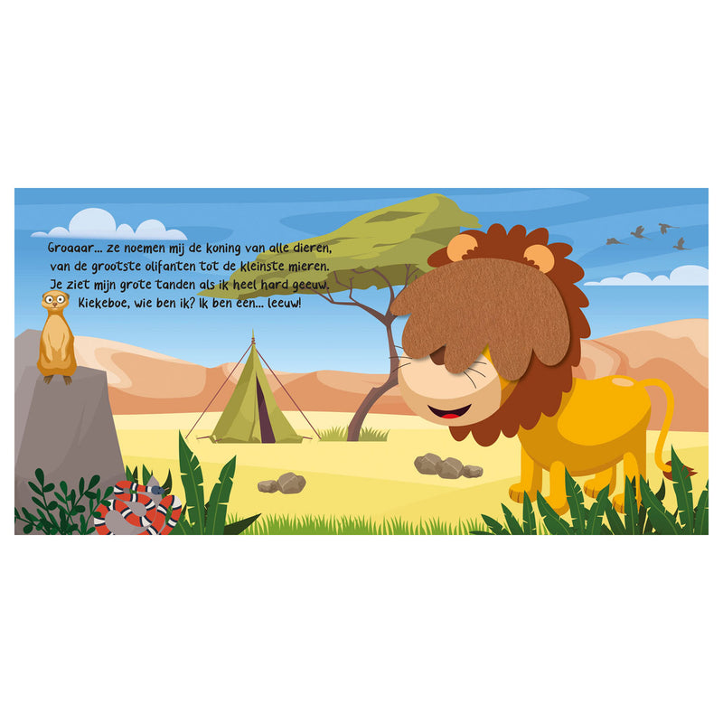 Afbeelding laden in galerijviewer, Lantaarn publishers mijn kiekeboek - wilde dieren
