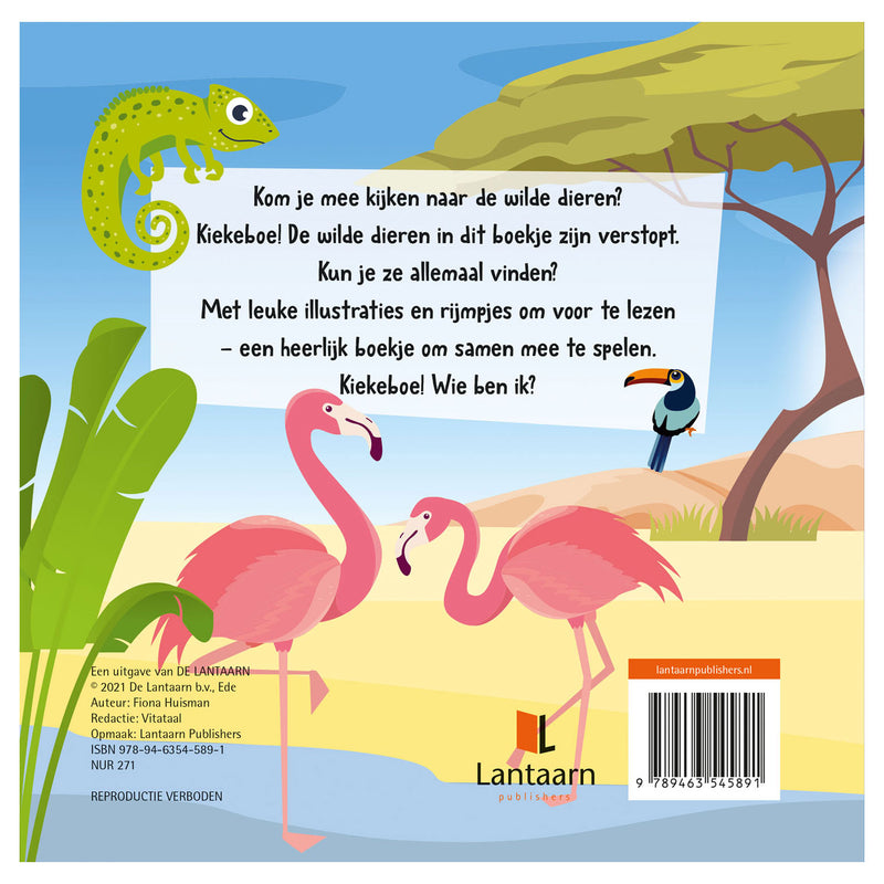 Afbeelding laden in galerijviewer, Lantaarn publishers mijn kiekeboek - wilde dieren
