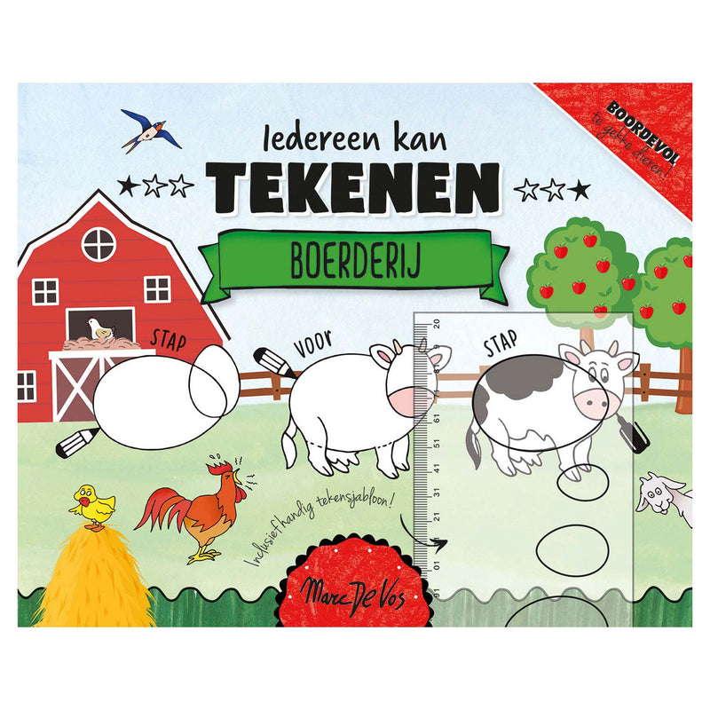 Afbeelding laden in galerijviewer, Iedereen kan Tekenen - Boerderij
