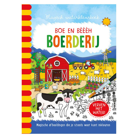 Magisch waterkleurboek Boerderij