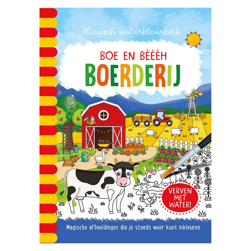 Afbeelding laden in galerijviewer, Magisch waterkleurboek Boerderij

