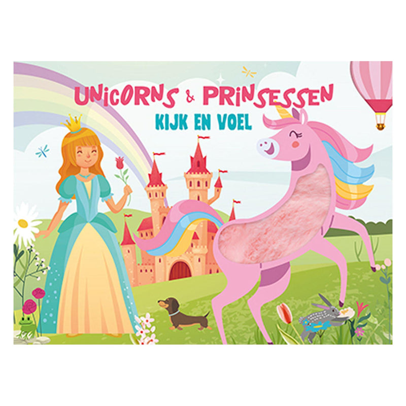 Afbeelding laden in galerijviewer, Lantaarn publishers kijk en voel - unicorns en prinsessen
