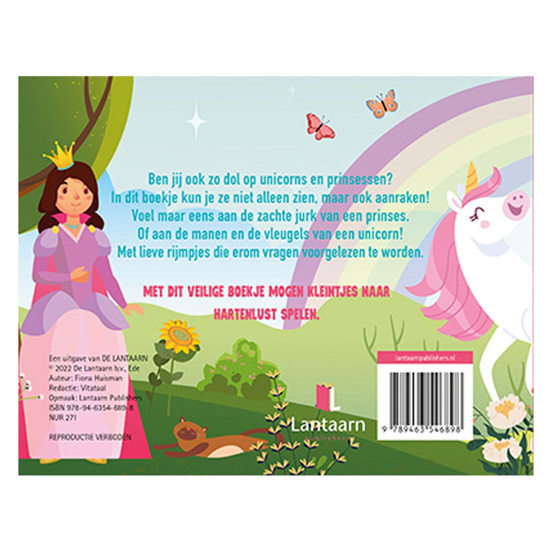 Afbeelding laden in galerijviewer, Lantaarn publishers kijk en voel - unicorns en prinsessen
