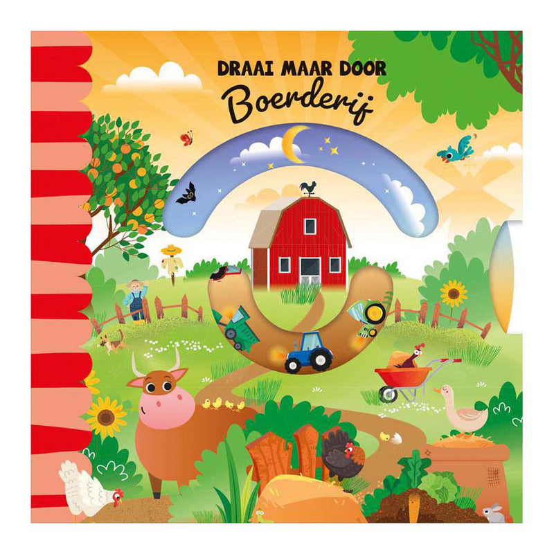 Afbeelding laden in galerijviewer, Lantaarn publishers draai maar door - boerderij kartonboek
