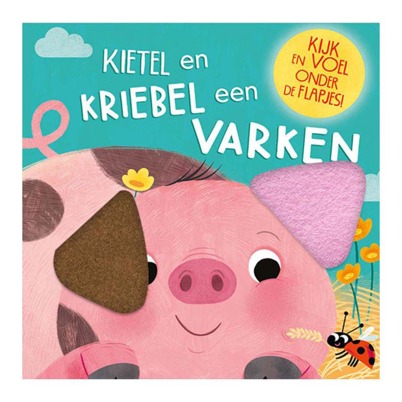 Afbeelding laden in galerijviewer, Lantaarn publishers kietel en kriebel een varken flapjesboek

