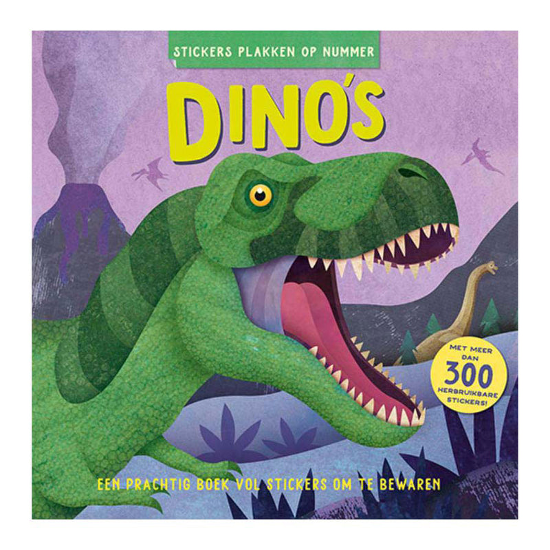 Afbeelding laden in galerijviewer, Lantaarn publishers stickers plakken op nummer - dino's
