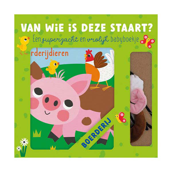 Afbeelding laden in galerijviewer, Lantaarn publishers van wie is deze staart? boerderij babyboek
