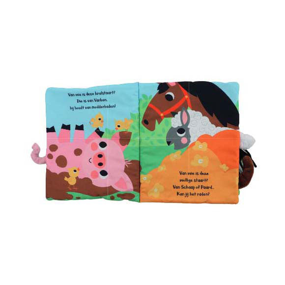 Afbeelding laden in galerijviewer, Lantaarn publishers van wie is deze staart? boerderij babyboek
