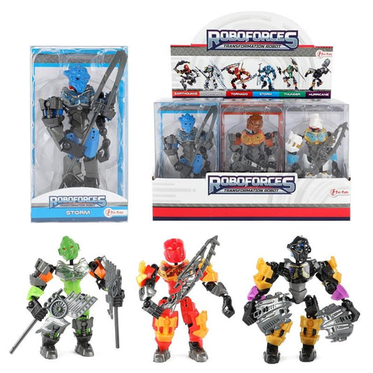Toi-toys toi toys roboforces constructierobot 'warrior'
