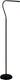 Eglo laroa vloerlamp - staande lamp - leeslamp - led - 130 cm - zwart - dimbaar