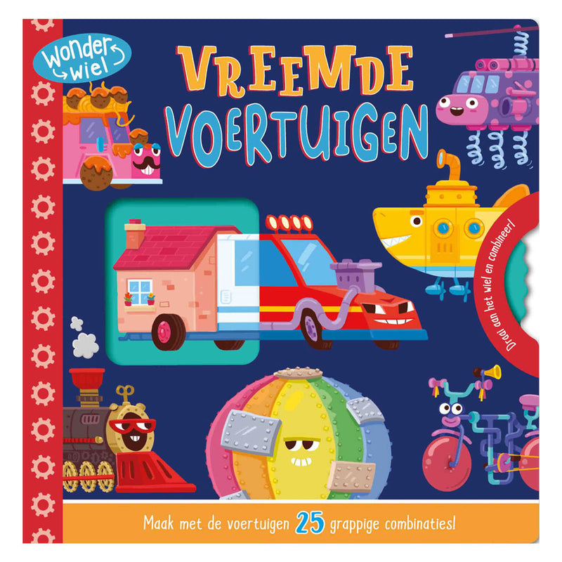 Afbeelding laden in galerijviewer, Rebo publishers vreemde voertuigen - wonderwiel

