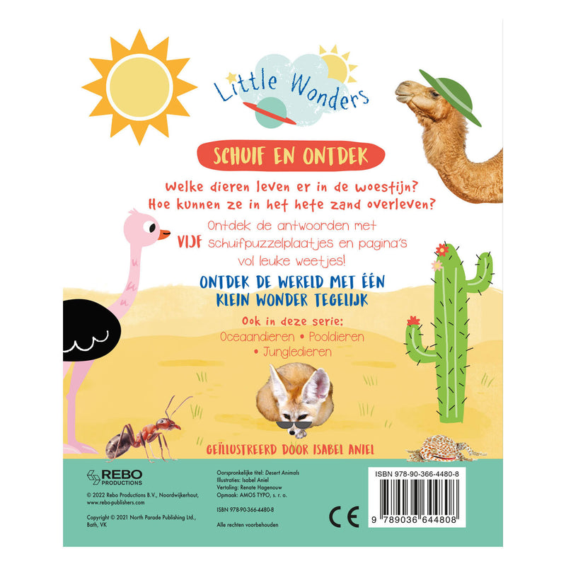 Afbeelding laden in galerijviewer, Rebo publishers woestijndieren schuif en ontdek
