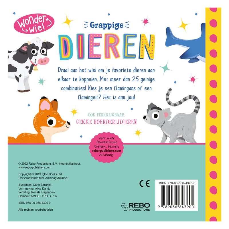 Afbeelding laden in galerijviewer, Rebo publishers grappige dieren - wonderwiel

