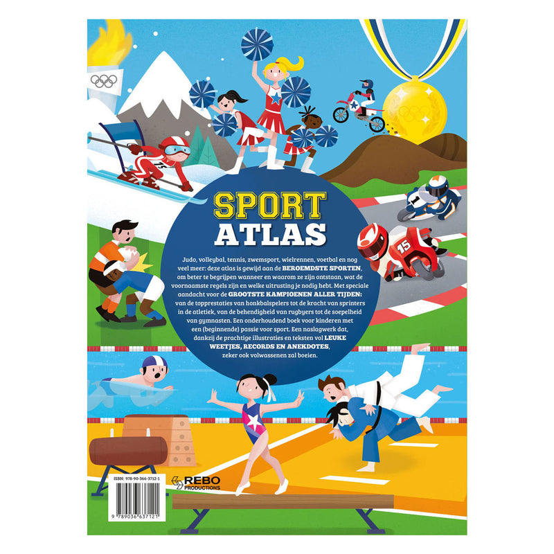 Afbeelding laden in galerijviewer, Rebo publishers sportatlas
