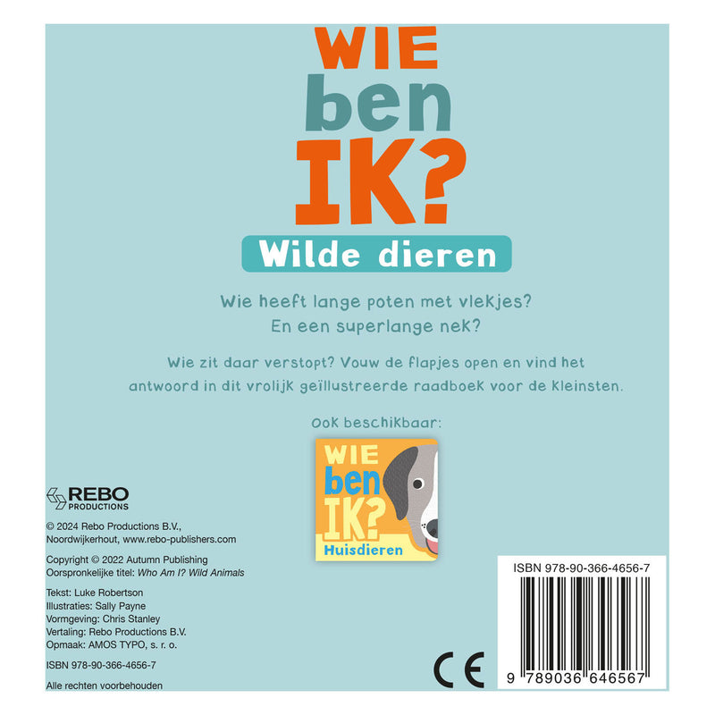 Afbeelding laden in galerijviewer, Rebo publishers wie ben ik? wilde dieren
