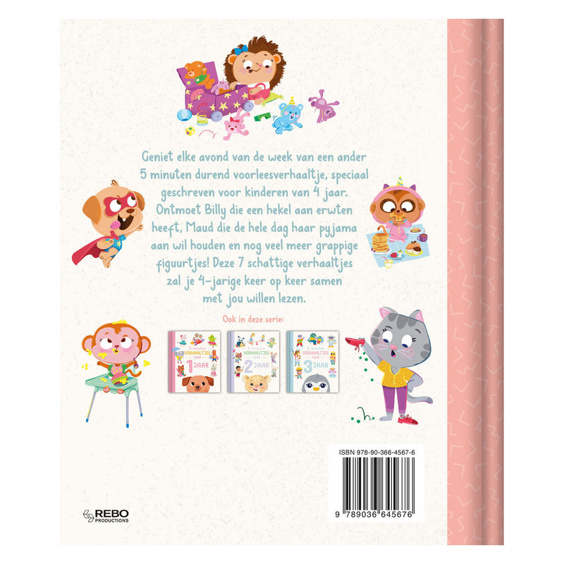 Afbeelding laden in galerijviewer, Rebo publishers 5-minutenverhaaltjes voor 4 jaar
