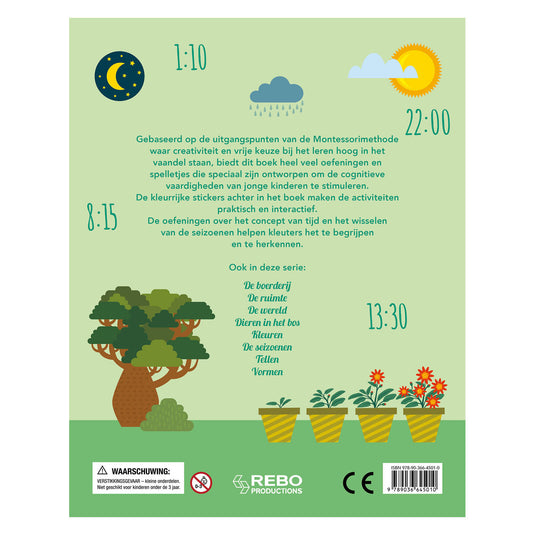 Rebo publishers klokkijken - oefenboek