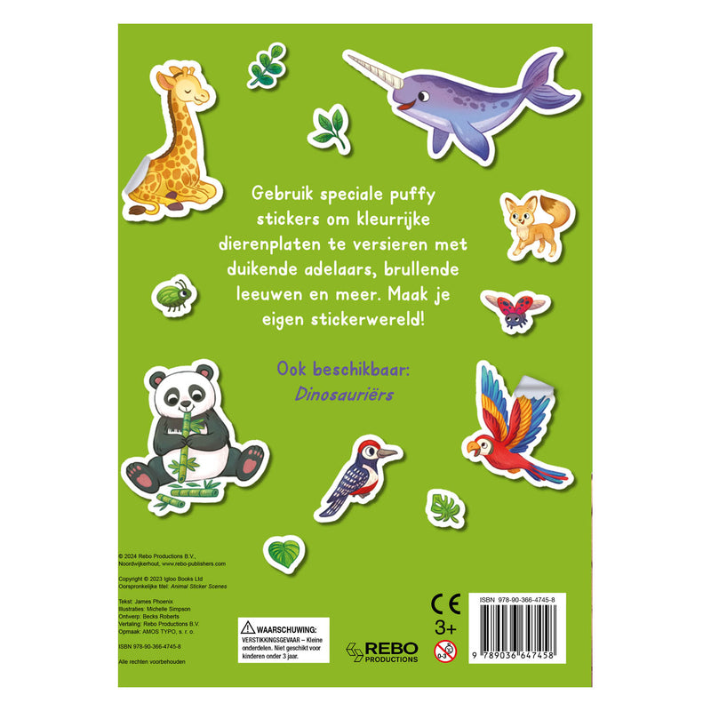 Afbeelding laden in galerijviewer, Rebo publishers dieren - stickerplezier

