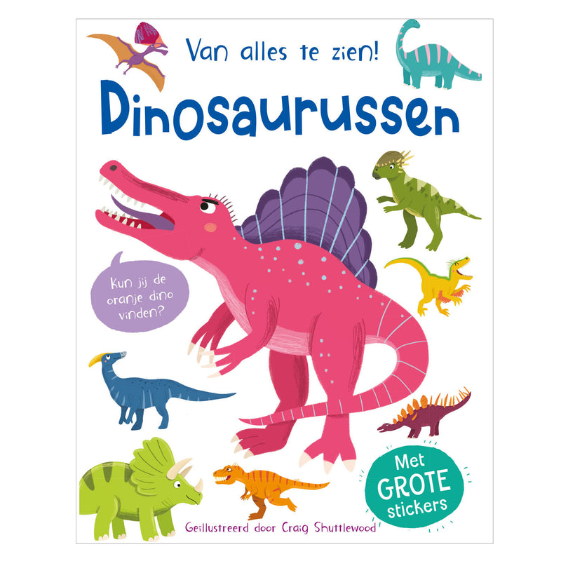 Afbeelding laden in galerijviewer, Rebo publishers dinosaurussen -van alles te zien!
