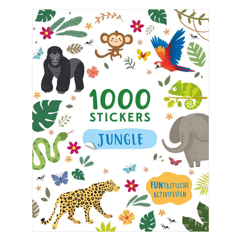 Afbeelding laden in galerijviewer, Rebo publishers doeboek jungle - 1000 stickers

