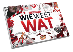 White goblin games - wie weet wat: misdaad - partyspel - 2 tot 10 spelers - speelt snel en de uitleg is nóg sneller - wie weet wat speel je altijd, met iedereen en overal - ideaal cadeau
