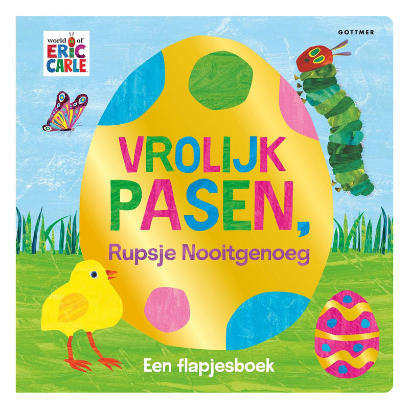 Afbeelding laden in galerijviewer, Gottmer uitgevers groep vrolijk pasen, rupsje nooitgenoeg
