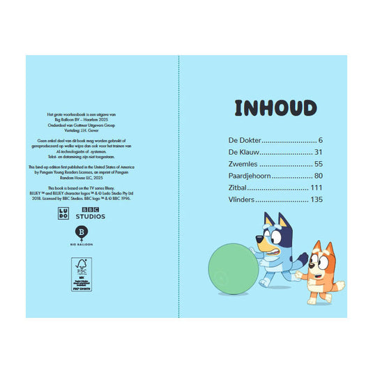 Gottmer uitgevers groep bluey het grote voorleesboek